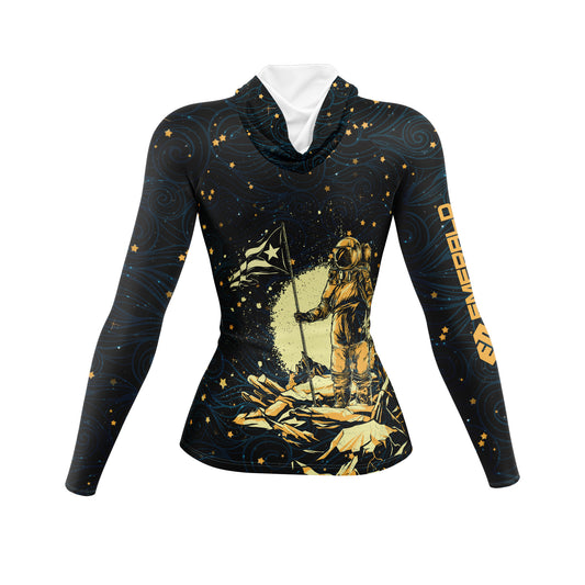 Mision Boricua Ladies Hoodie (SLIM FIT)