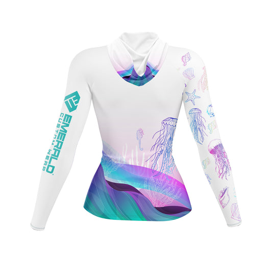 Undersea Treasures Ladies Slim Fit Hoodie