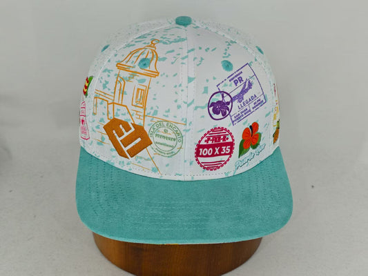 Bienvenidos Suede FLAT Visor Snap Back *EDICIÓN LIMITADA*