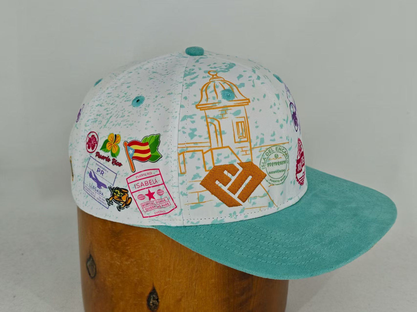 Bienvenidos Suede FLAT Visor Snap Back *EDICIÓN LIMITADA*