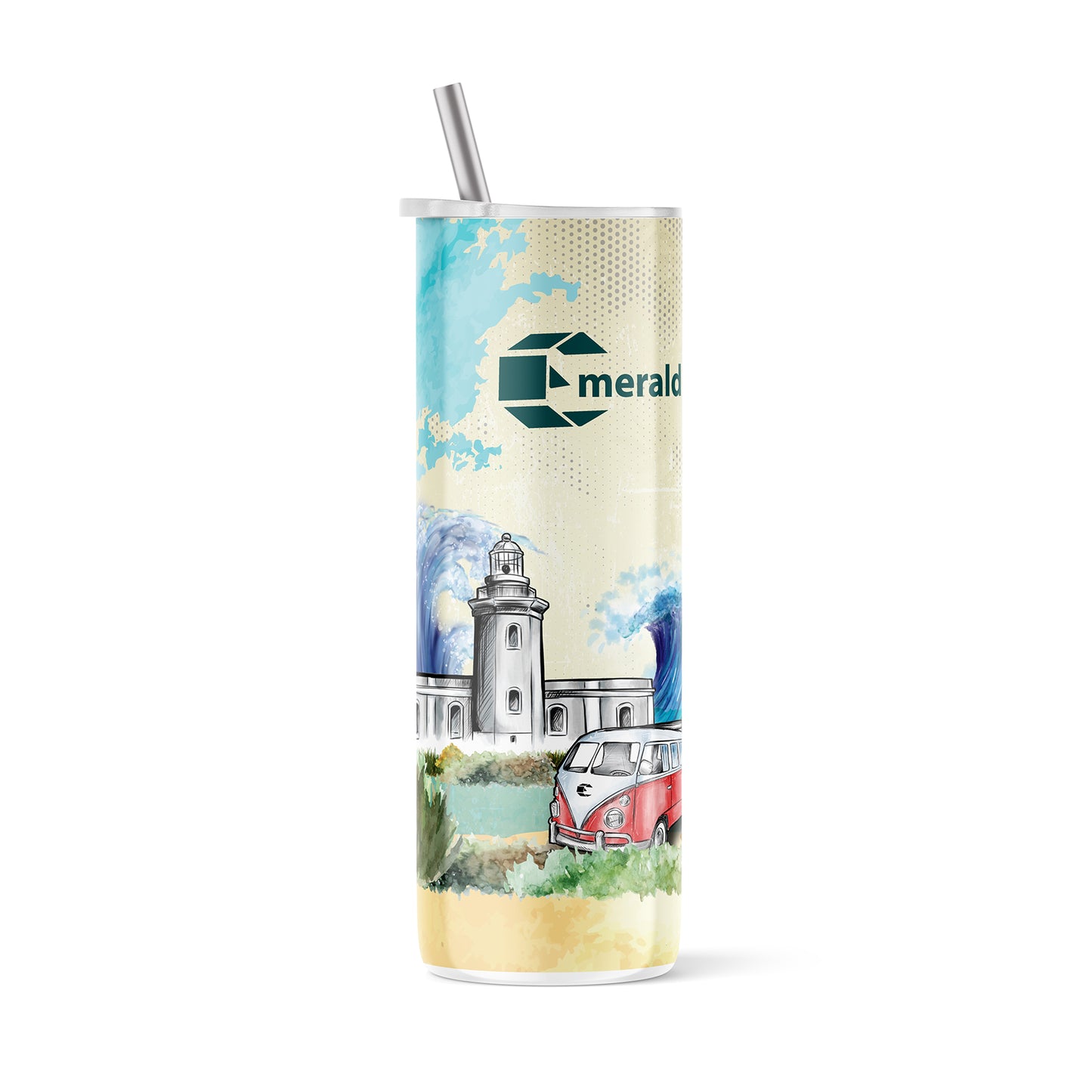 Cabo Rojo Straw Tumbler