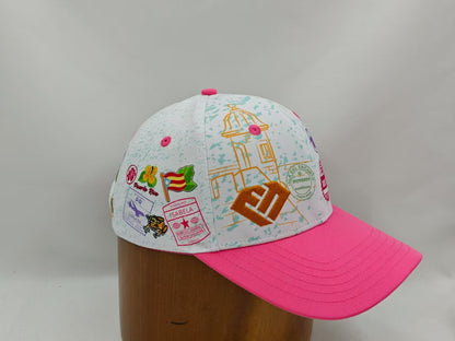 (Preorder) Bienvenidos PINK VISOR Snap Back (ships/pickup by October 5 - October 15)