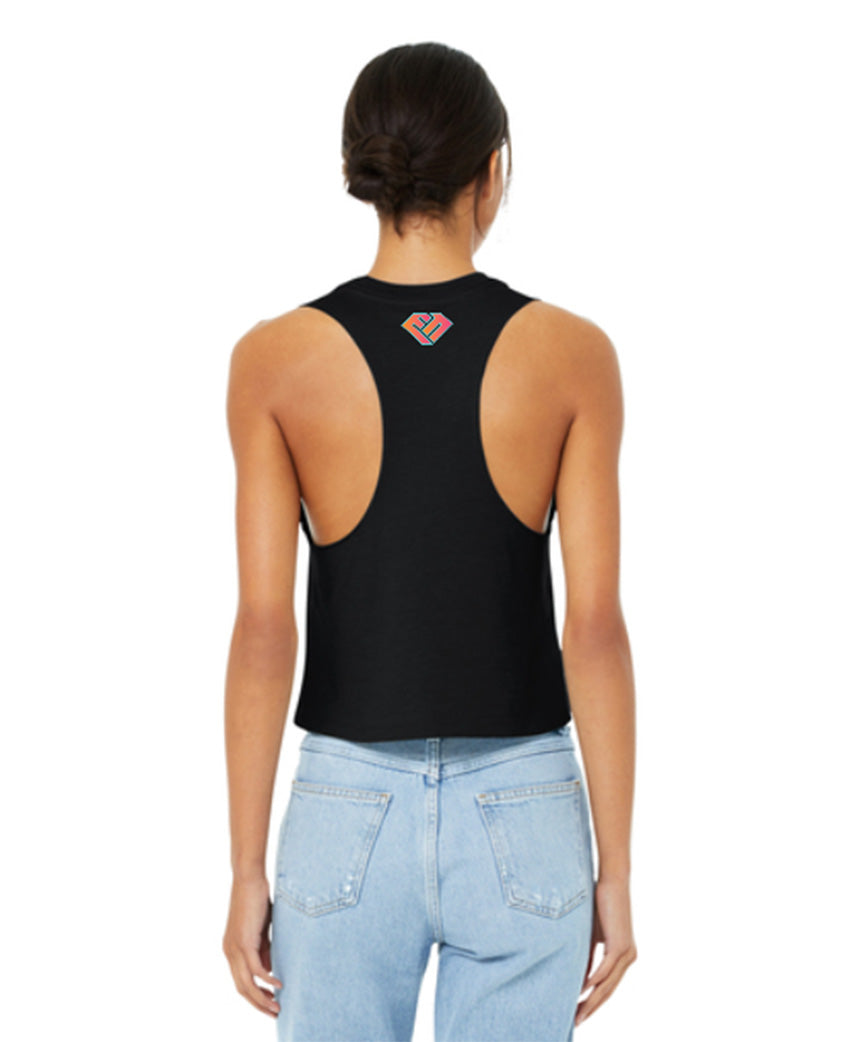 Crop Top Racer Back Tank