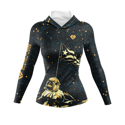 Mision Boricua Ladies Hoodie (SLIM FIT)