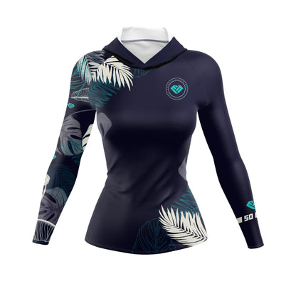 Midnight Jungle Ladies Hoodie (SLIM FIT)