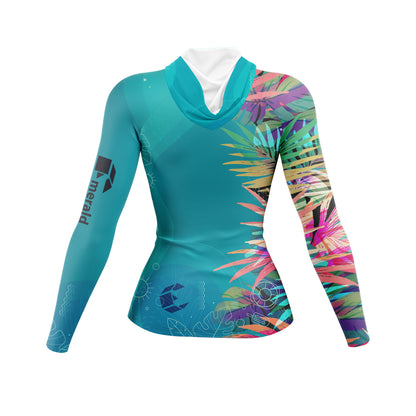 Under Water Ladies Slim Fit Hoodie