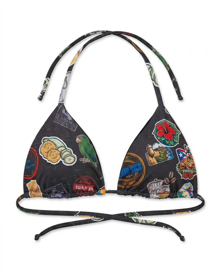 Bienvenidos 2.0 Bikini sold by Piece (REVERSIBLE)