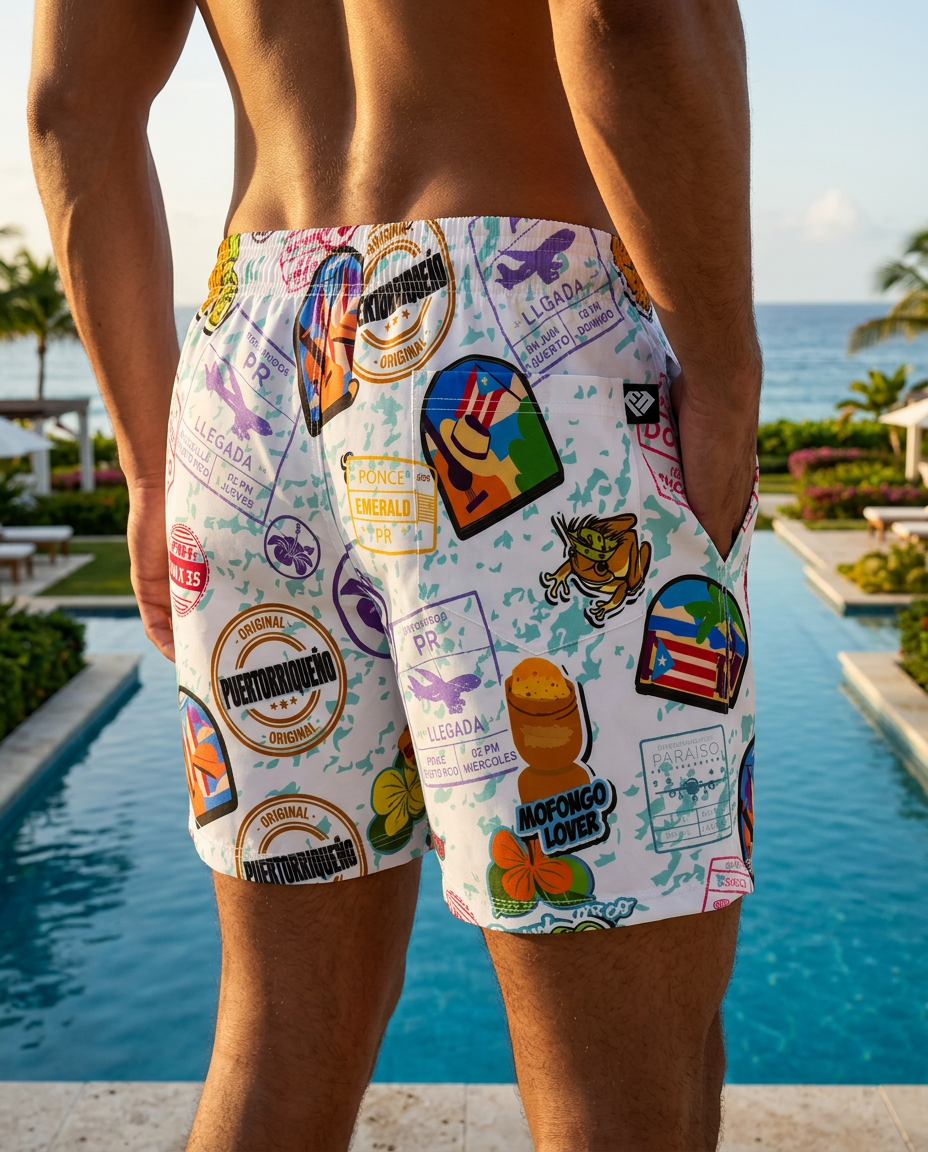 Swim Shorts – Bienvenidos Edition