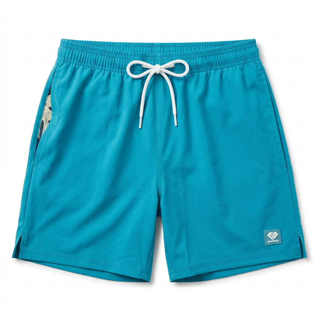 Swim Shorts – Highlight Blue Edition