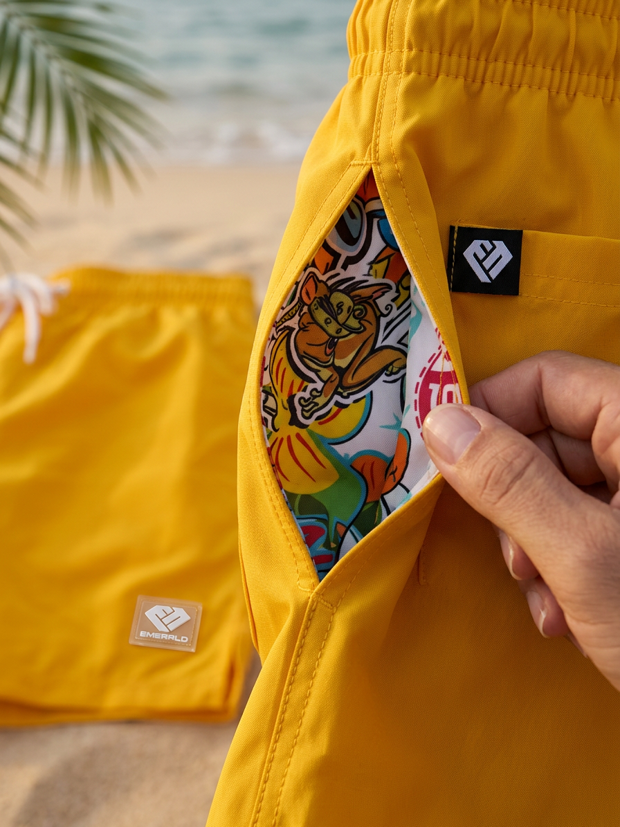 Swim Shorts – Golden Edition
