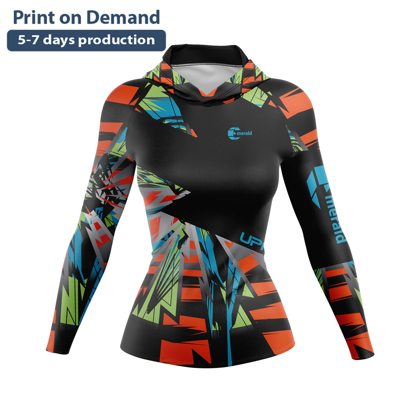 Vorti-C  Ladies Slim fit Hoodie
