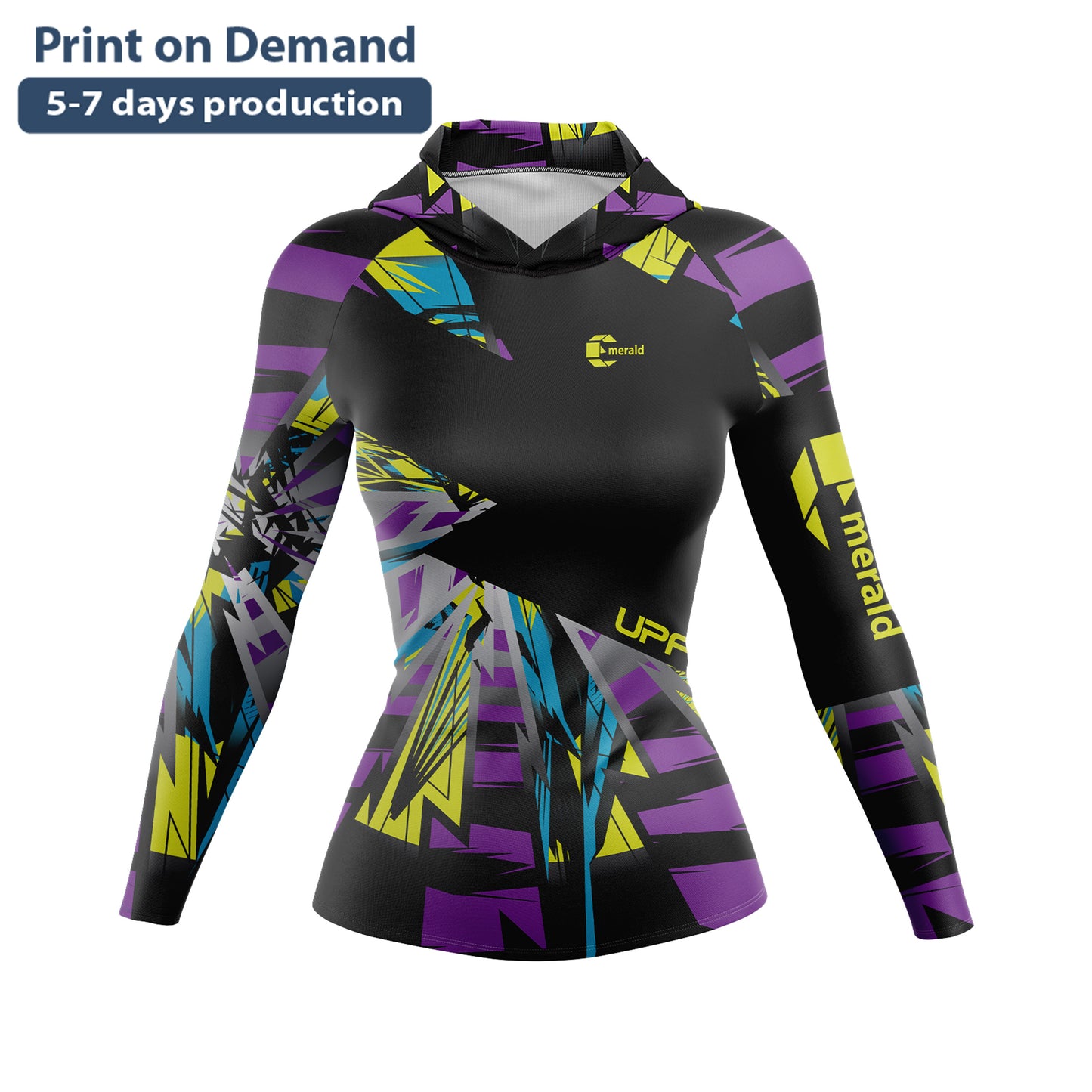 Vorti-C  Ladies Slim fit Hoodie