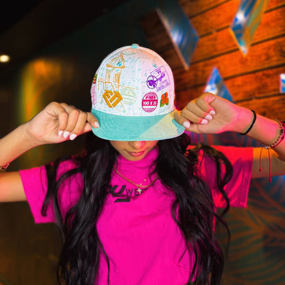 Bienvenidos Suede FLAT Visor Snap Back *EDICIÓN LIMITADA*