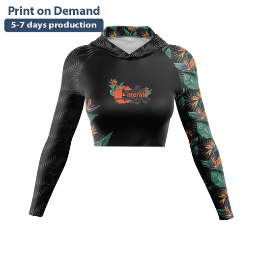 B-Flower Ladies Slim fit Crop Top