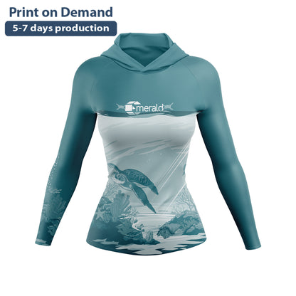 Deep Sea Ladies Slim Fit Hoodie