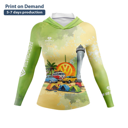 VW Meet Ladies hoodie (SLIM FIT)