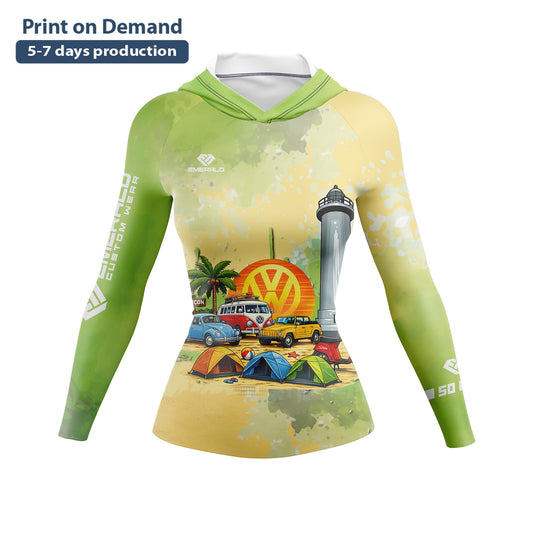 VW Meet Ladies hoodie (SLIM FIT)