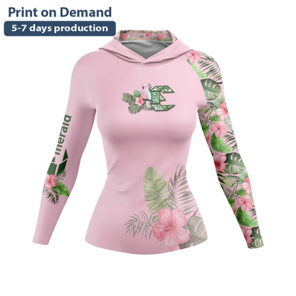 Tropical Bouquet LADIES Slim Fit Hoodie