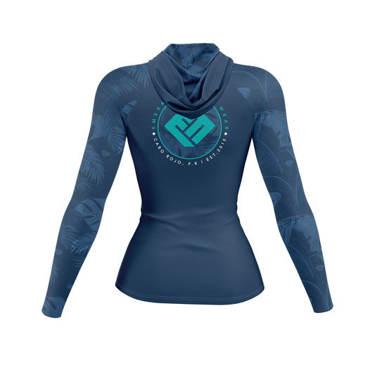 Monochromatic Ladies Slim Fit Hoodie