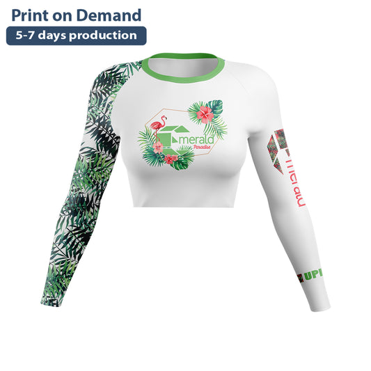 Paradise Ladies Slim fit Crop Top