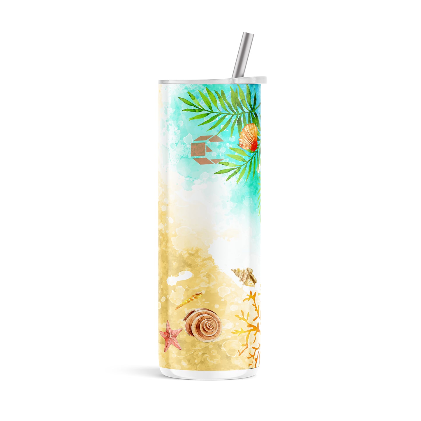 SHORESIDE Straw Tumbler