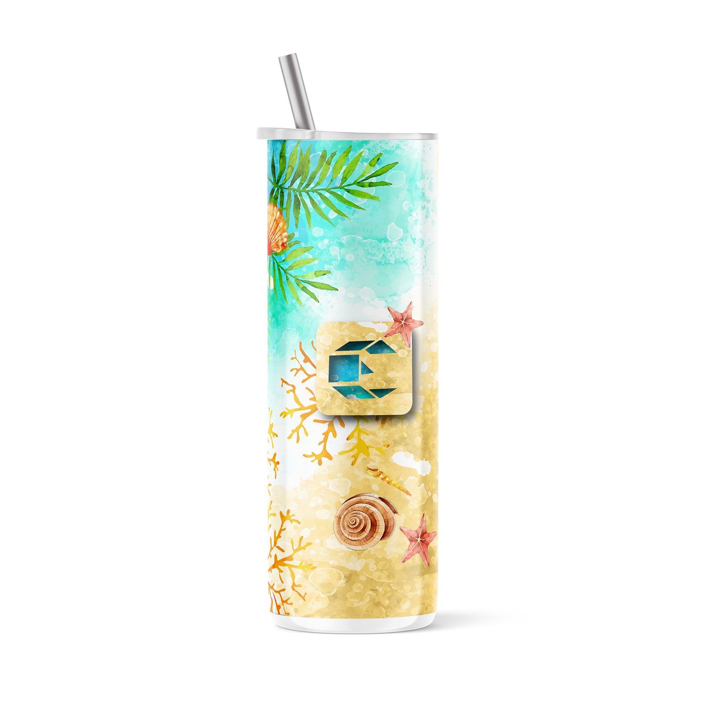 SHORESIDE Straw Tumbler