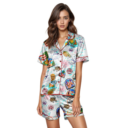 Bienvenidos YOUTH SATIN Pijama set