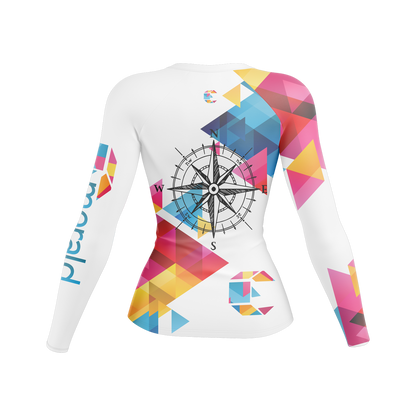 Lost at Sea Ladies Slim Fit Round neck