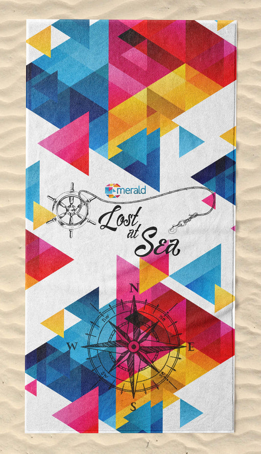 Lost At Sea Towel