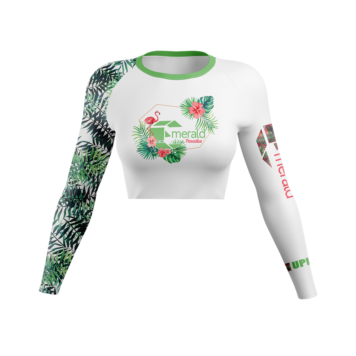 Paradise Ladies Crop Top