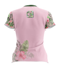 Load image into Gallery viewer, Tropical Bouquet Ladies Short Sleeve