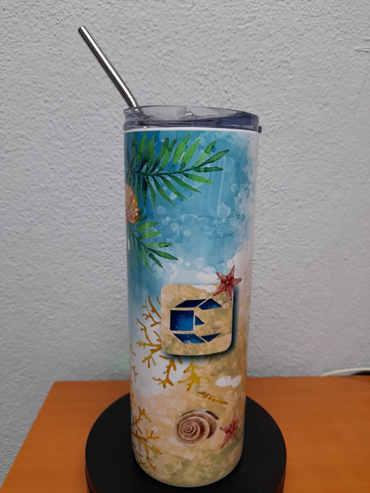 SHORESIDE Straw Tumbler