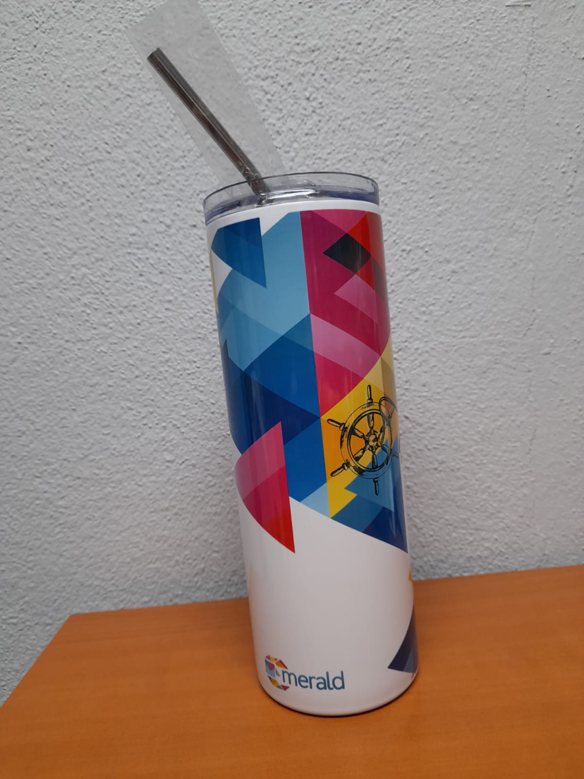 Lost at Sea Straw Tumbler