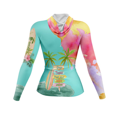 Surfing Spot LADIES HOODIE