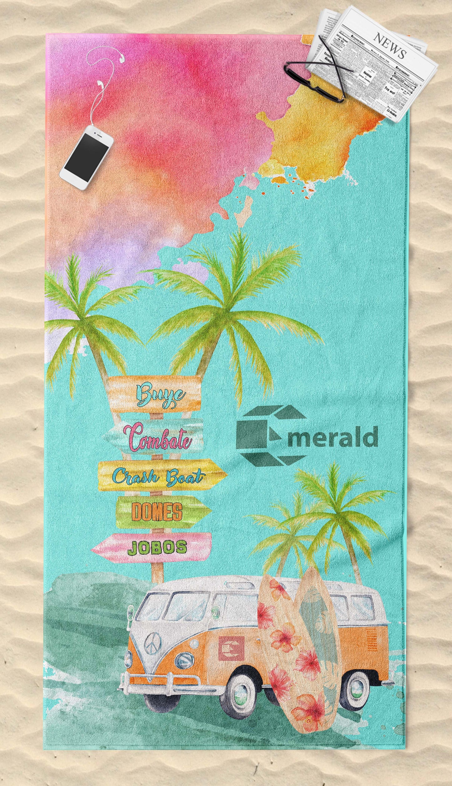 Surfing Spot Towel